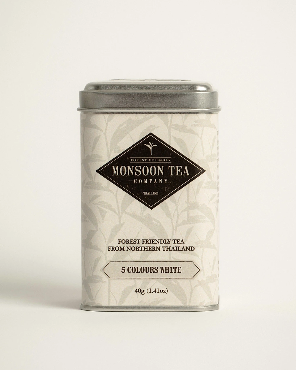5 Colours White Tea — 40 g Tin imagen oficial del producto
