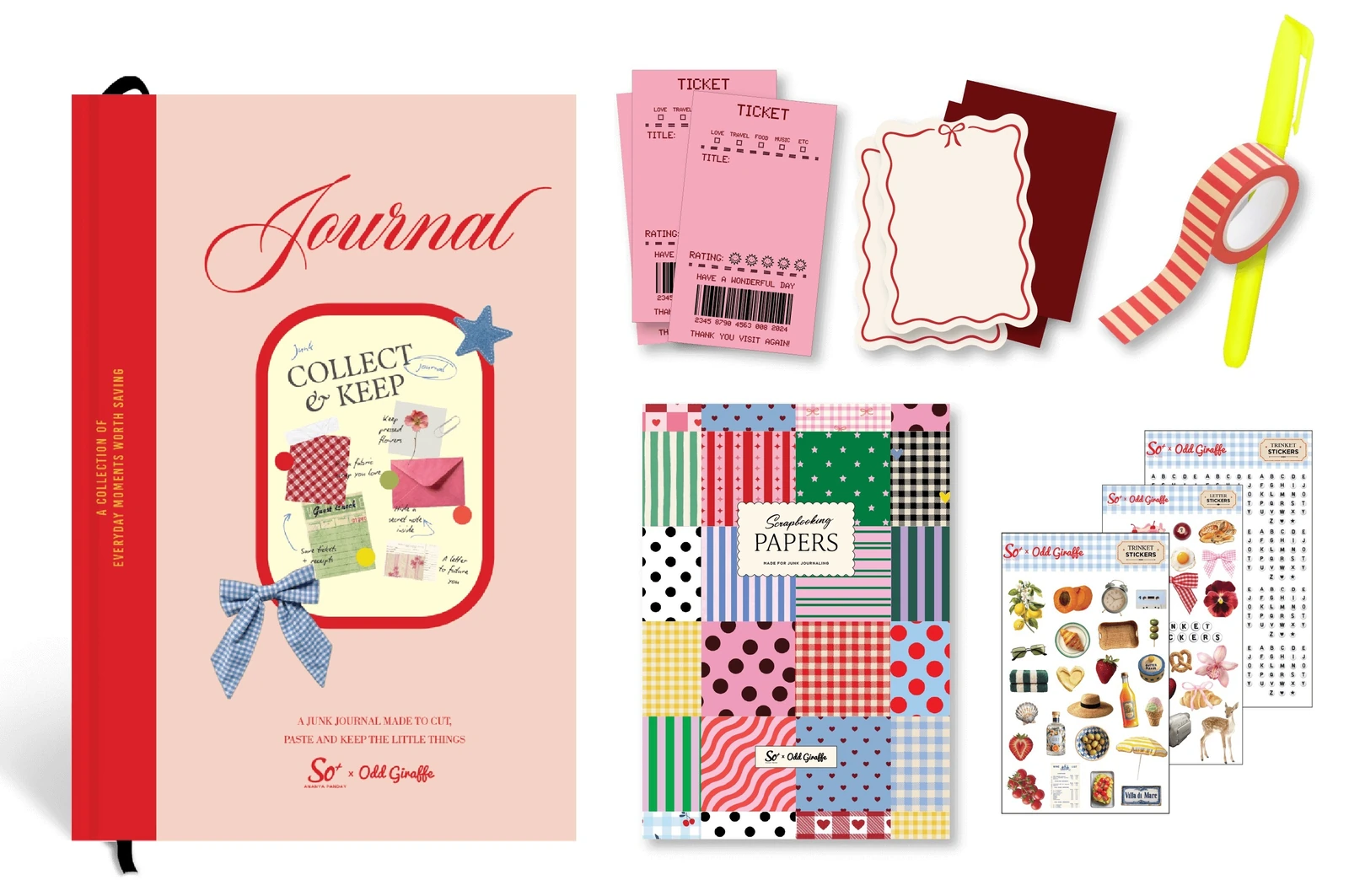 Dear Me Journaling Kit · Ananya Panday × So Positive image officielle du produit