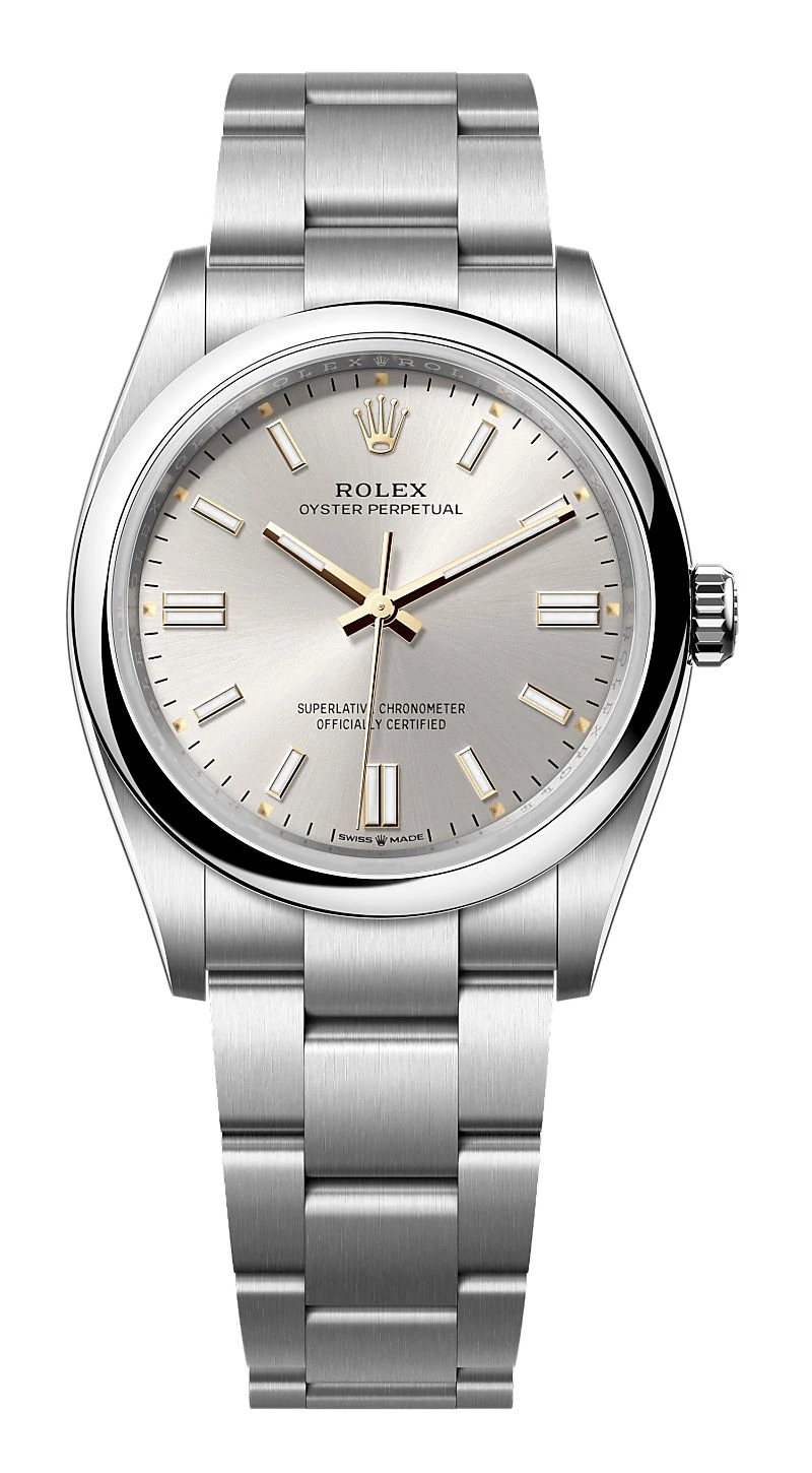 Oyster Perpetual 36 — Silver, 126000-0001 official product image