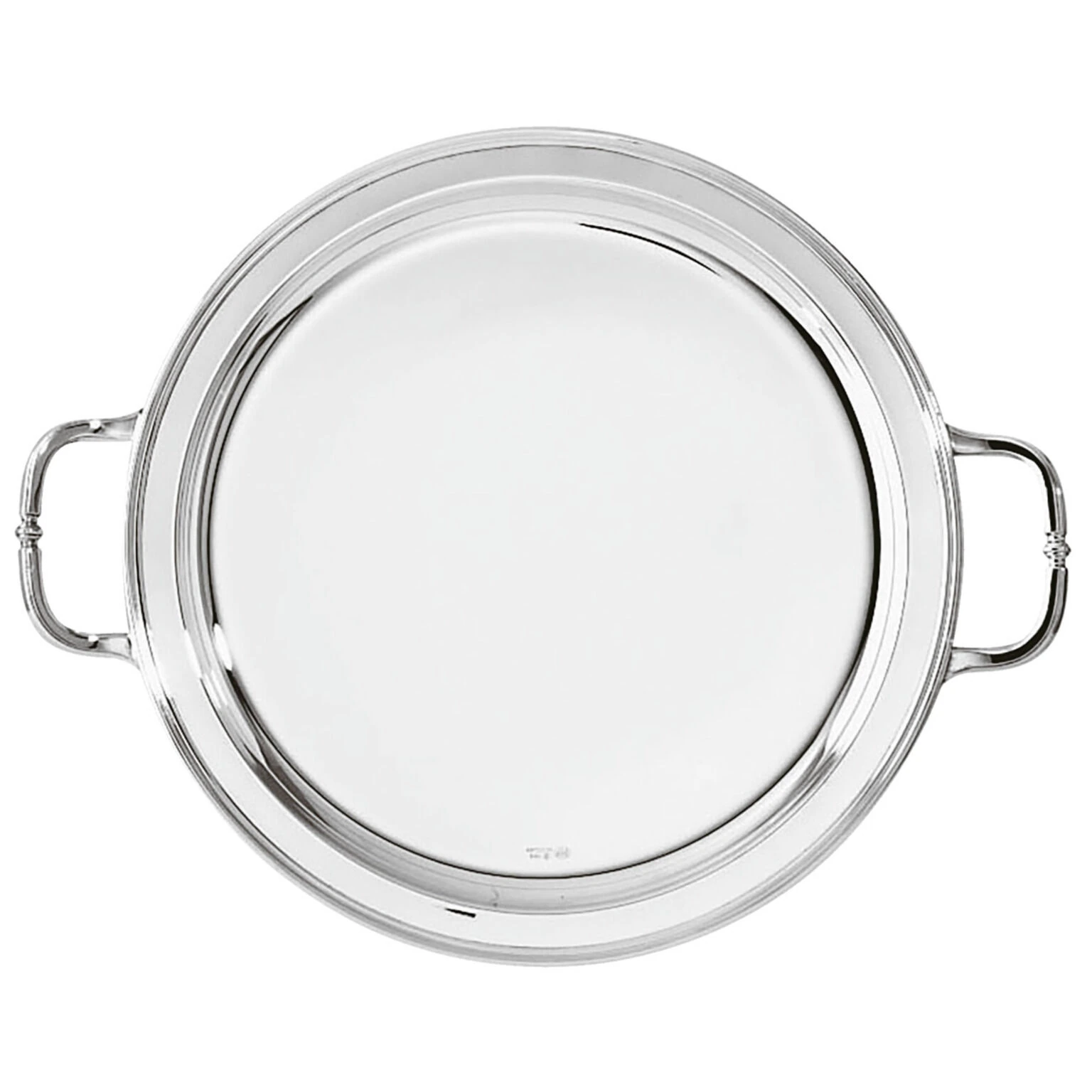 Contour Round Tray — Silver-Plated,Ø41 cm imagen oficial del producto