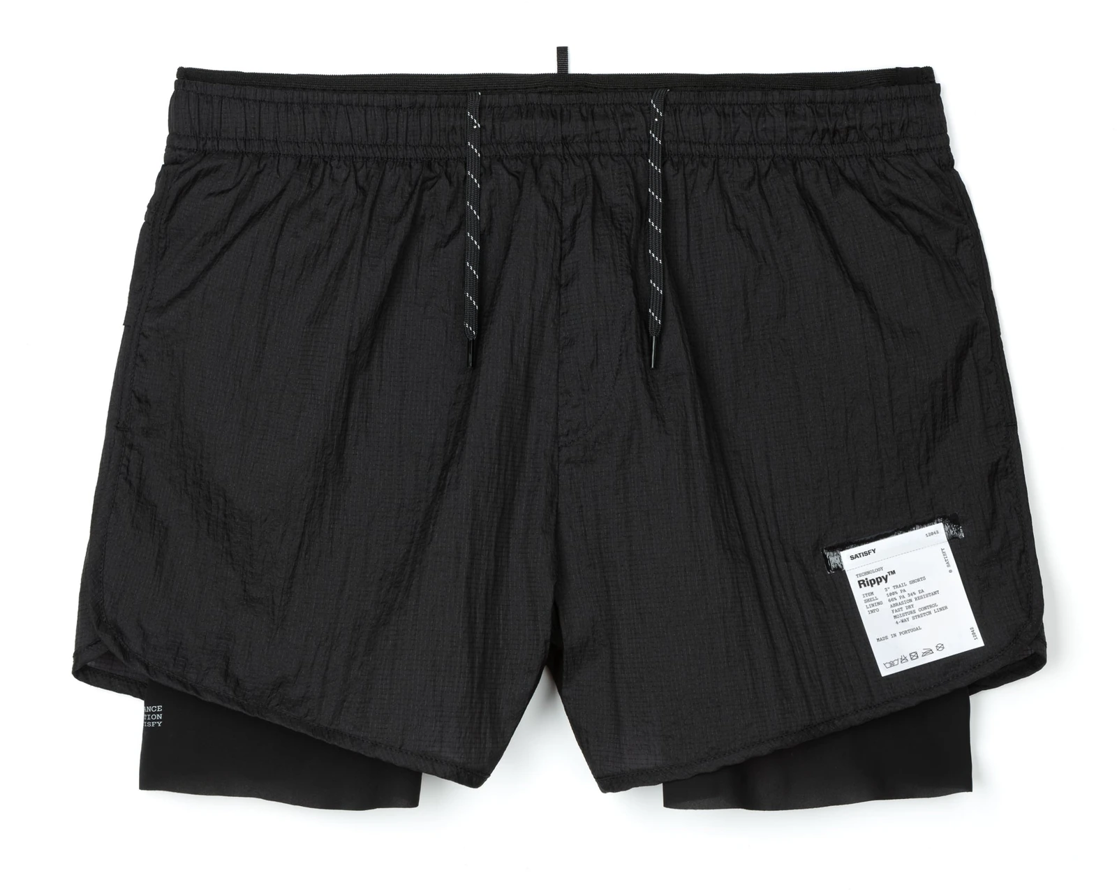 Rippy 3-inch TrailShorts — Black official product image