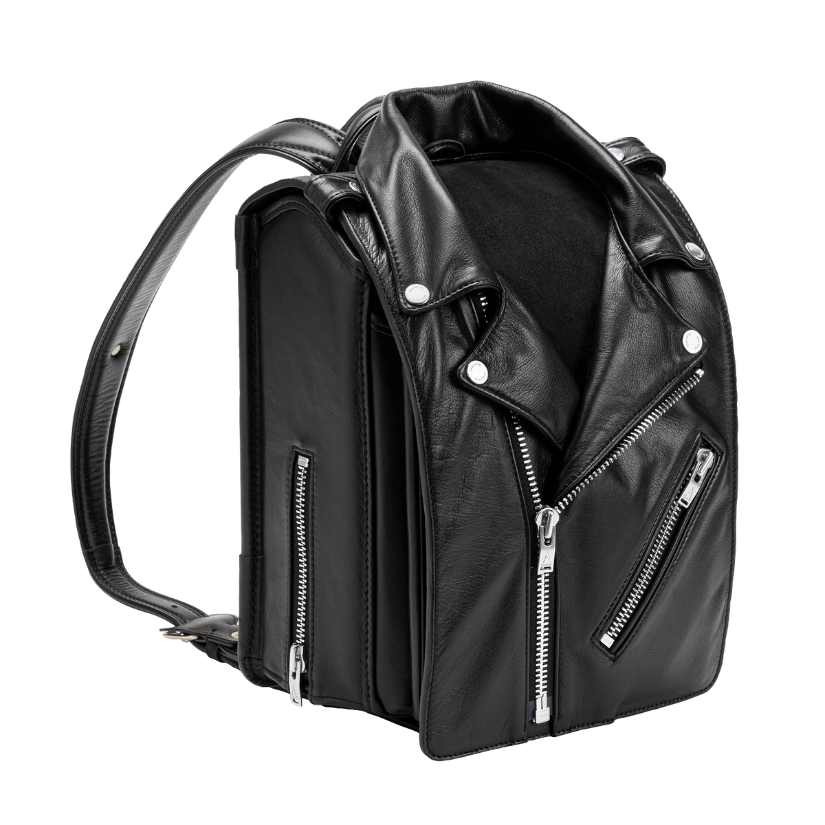 A LEATHER × TSUCHIYA KABAN ROUNDRIDER — Black official product image