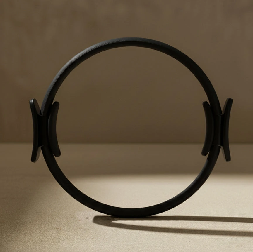 The Halo Pilates Magic Circle Ring —Black official product image