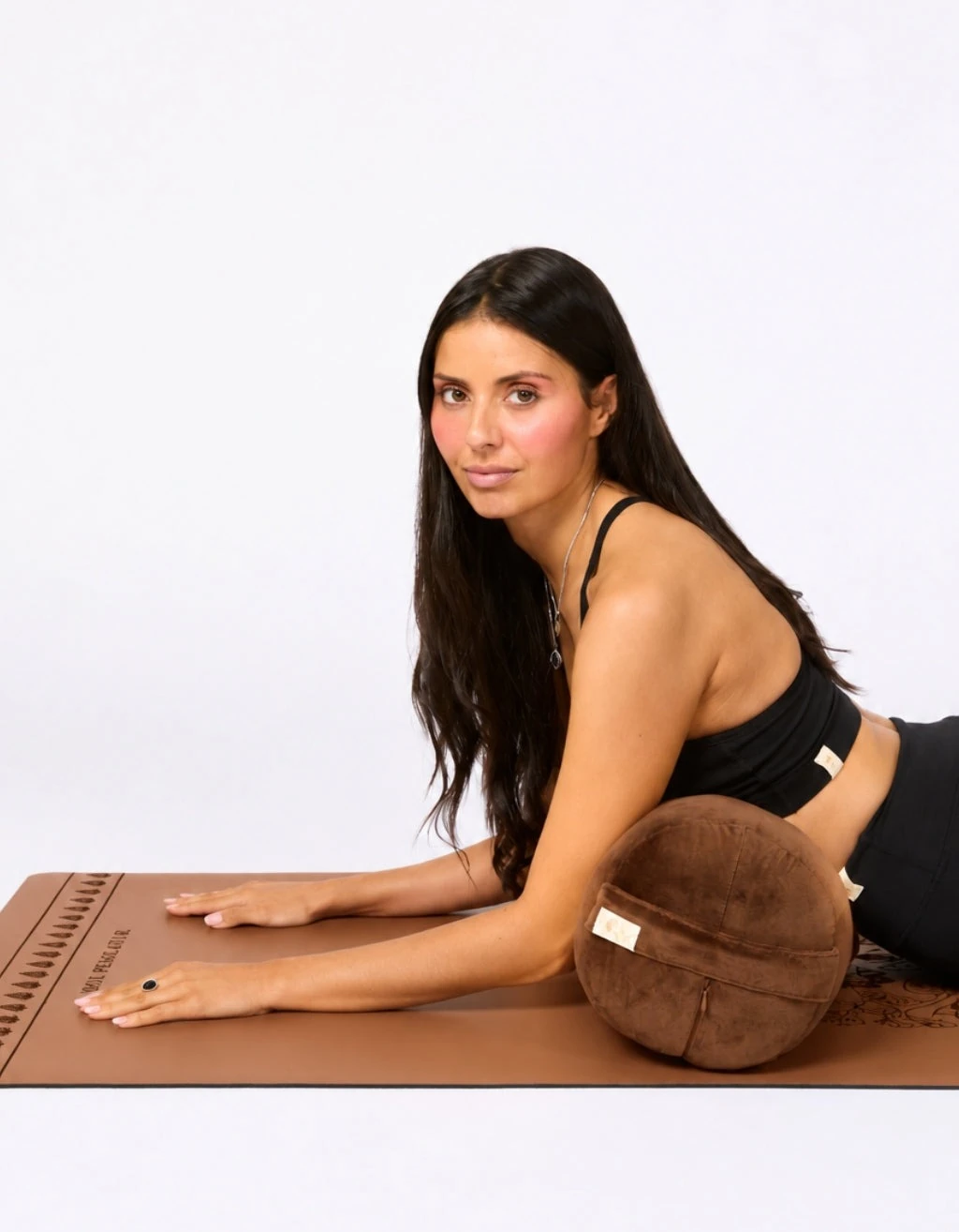 Yoga Bolster · Velvet Chai · official Yogi Peace Club photograph