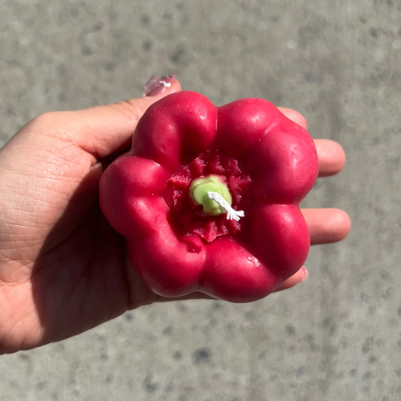 Bell Pepper Candle — Red, Unscented official product image