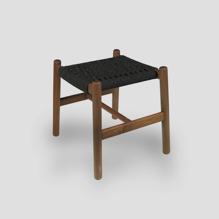 Banco Desierto — Black Woven Seat · official Pirwi photograph