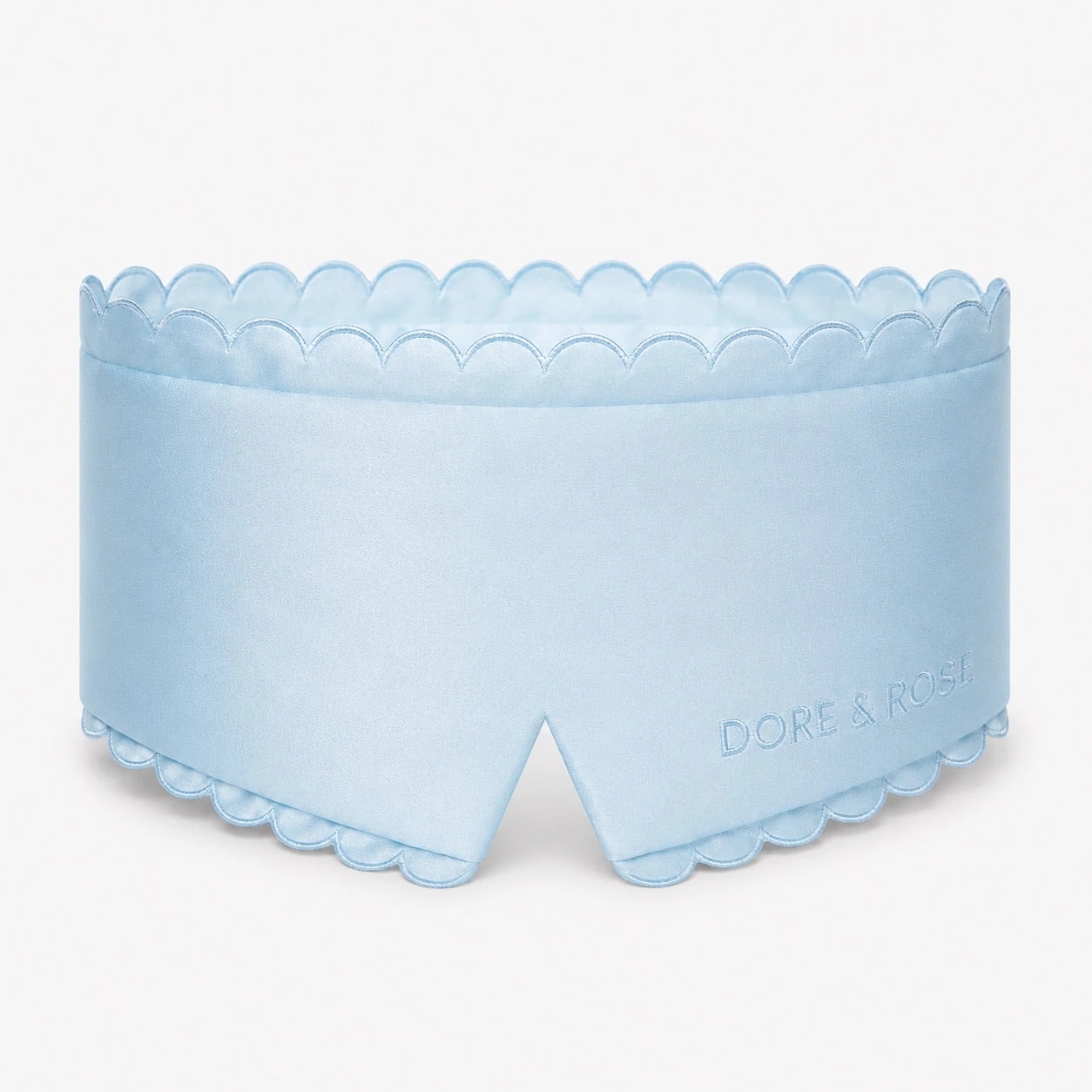 Scallop Deep Sleep Mask — Light Blue · official Dore & Rose photograph