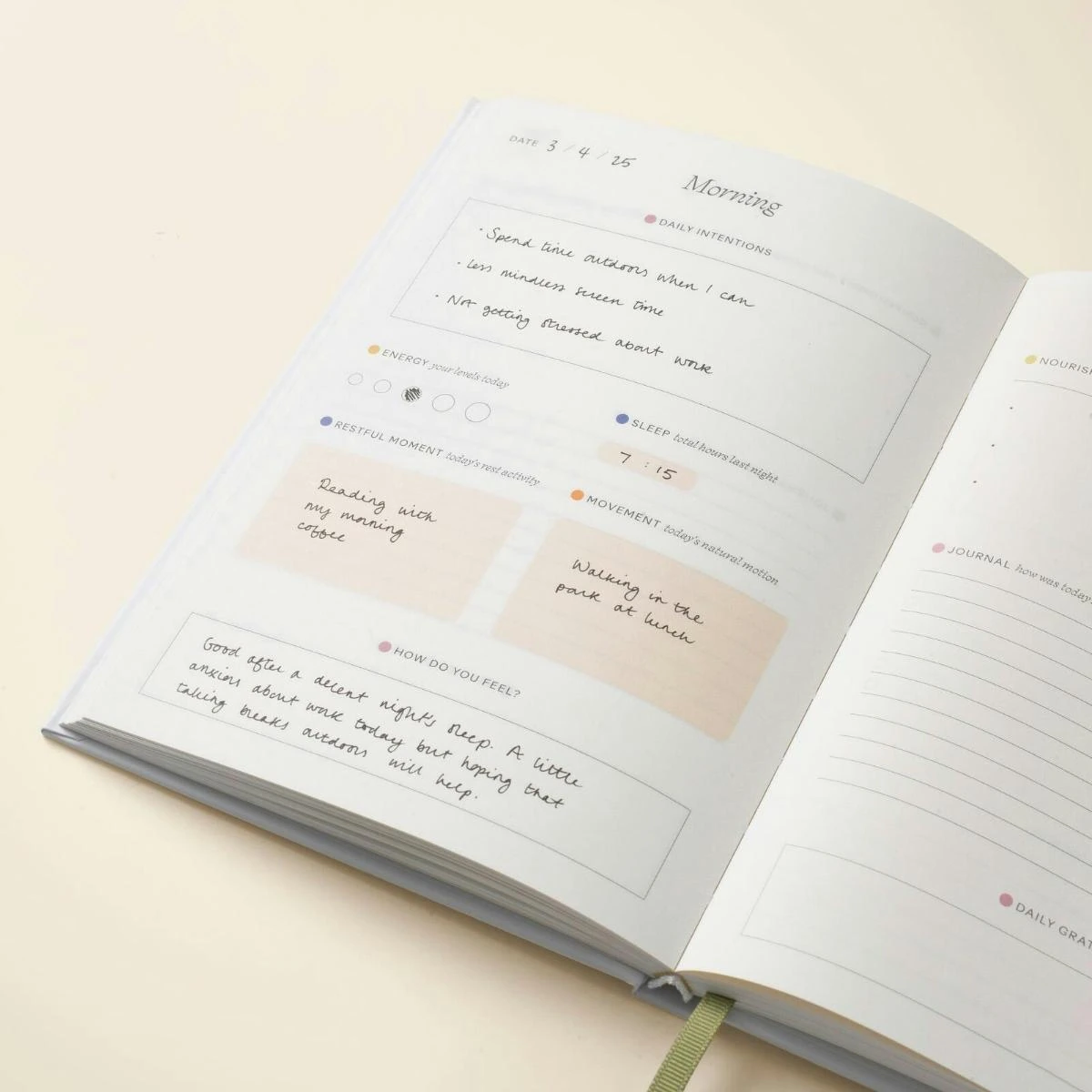 Joy Wellness Journal · Pink · official Papier photograph