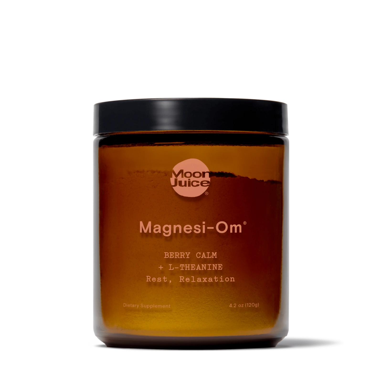 Magnesi-Om® — tarro Berry · fotografía oficial Moon Juice