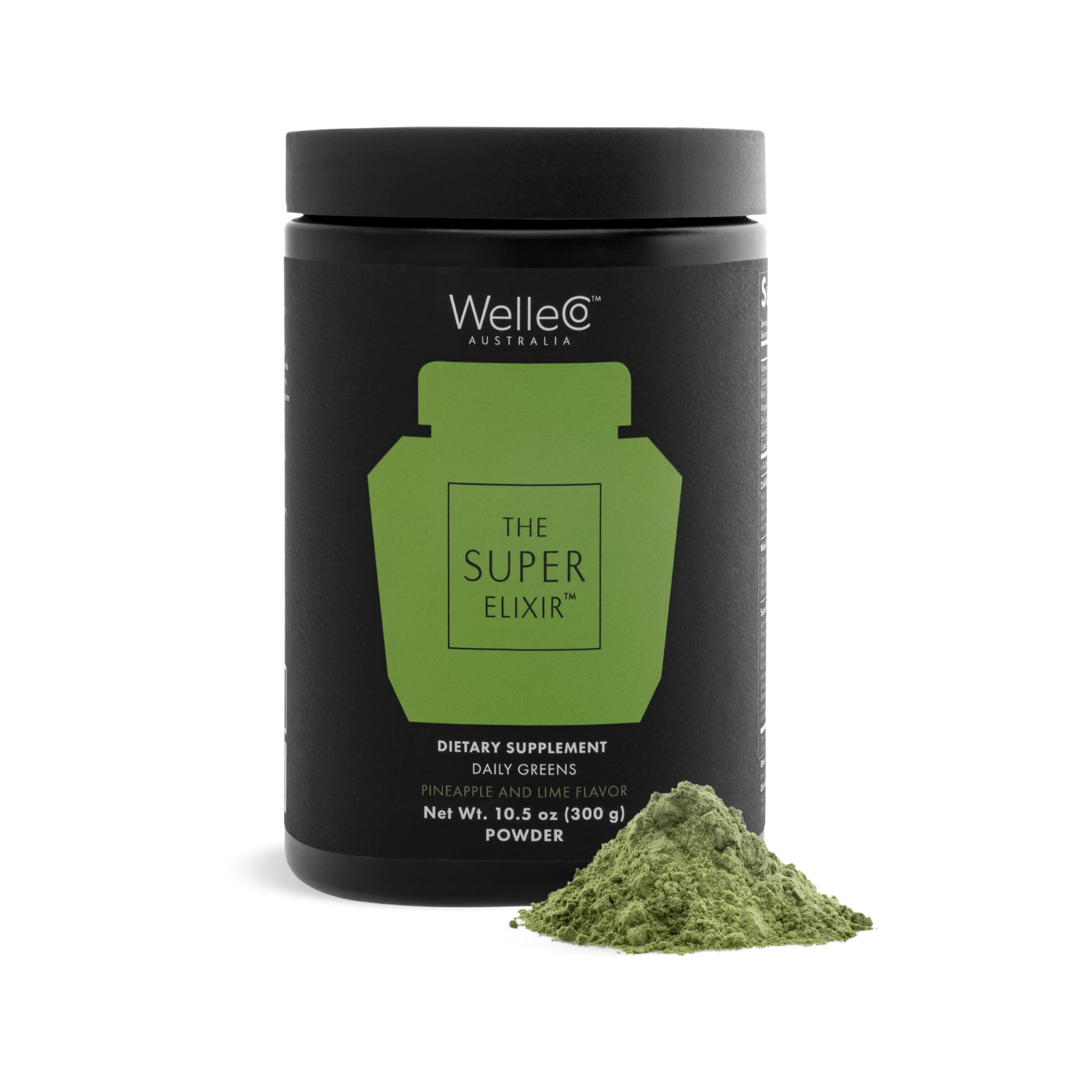 The Super Elixir™ — Pineapple and Lime, 300 g · official WelleCo photograph
