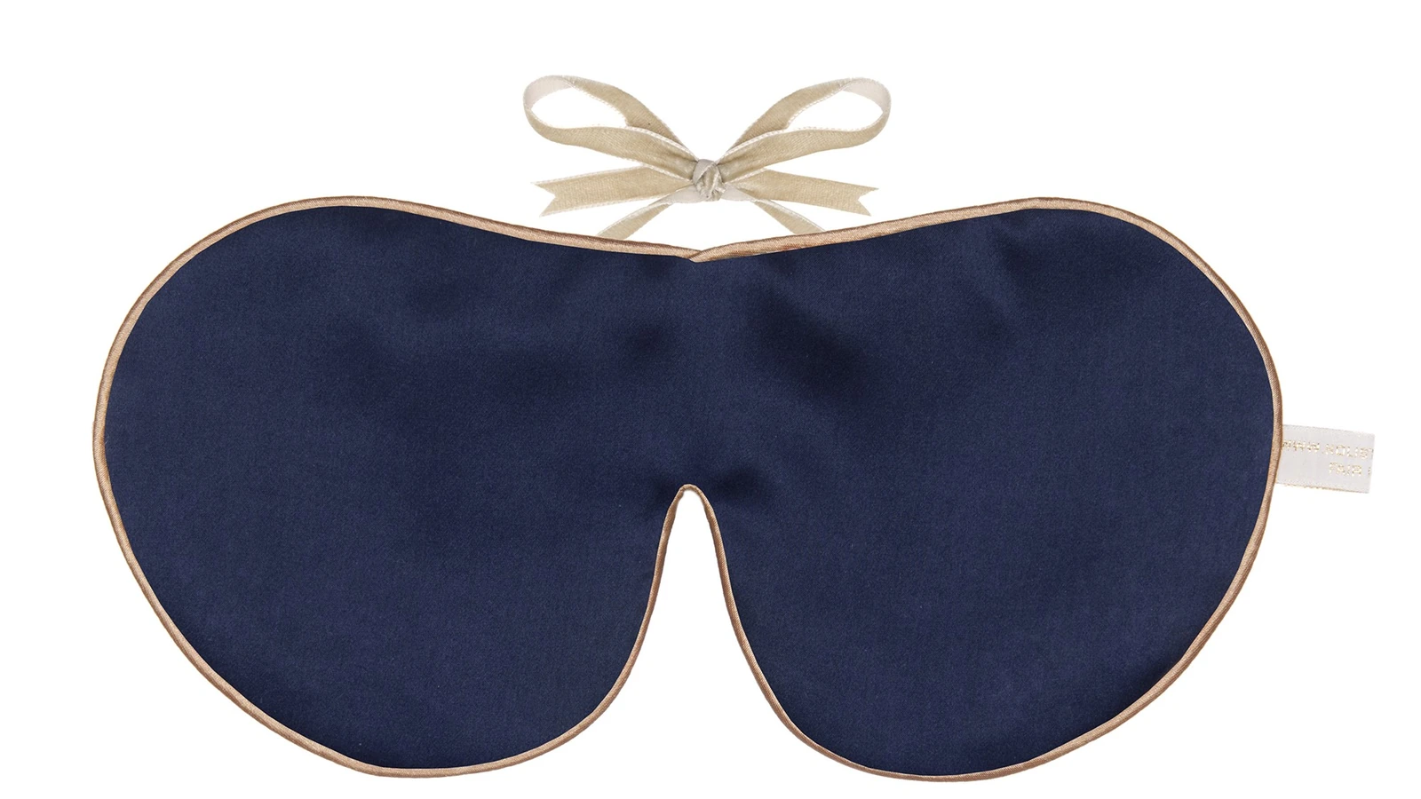 Unscented Silk Eye Mask — Navy · official Holistic Silk photograph