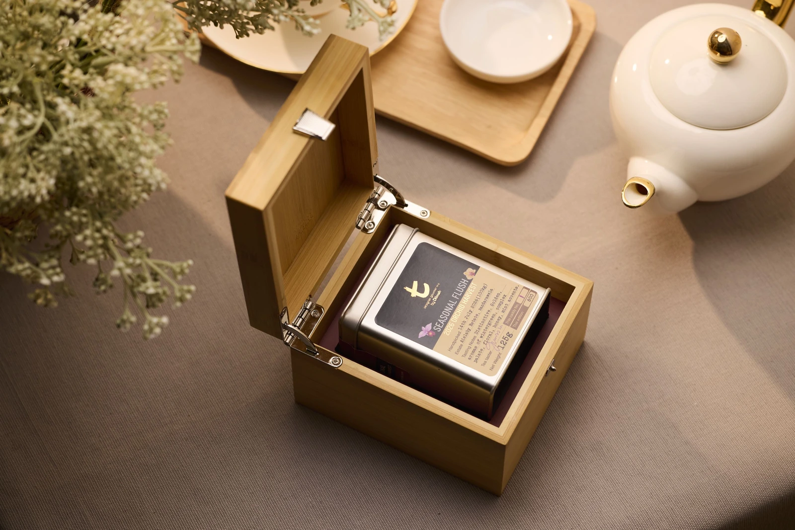 Uva Seasonal Flush 2026 · Orchid Harvest BOP · 125 g · official Dilmah photograph