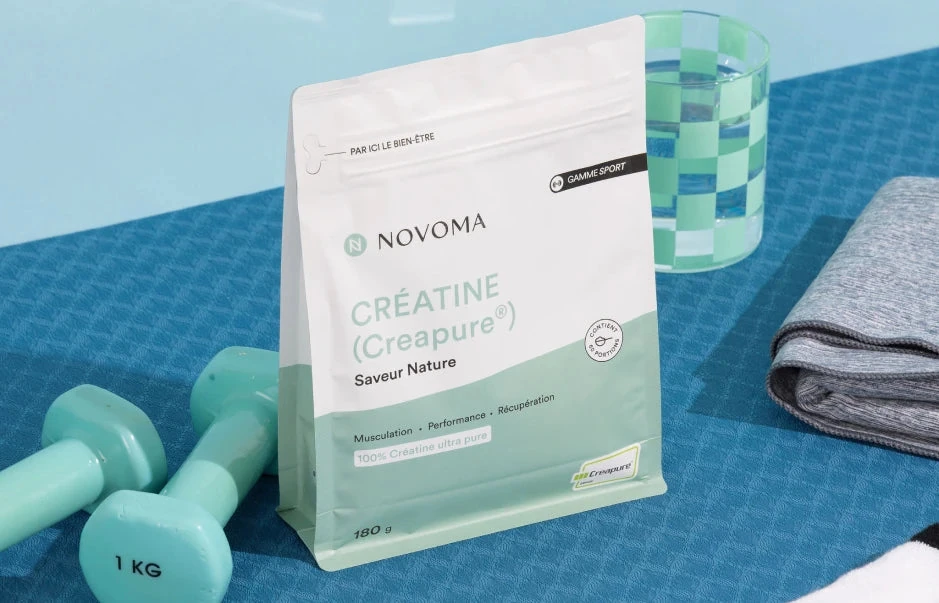 Créatine Creapure · 180 g · official Novoma photograph