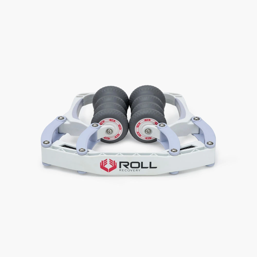 R8 · Alpine White · fotografía oficial ROLL Recovery