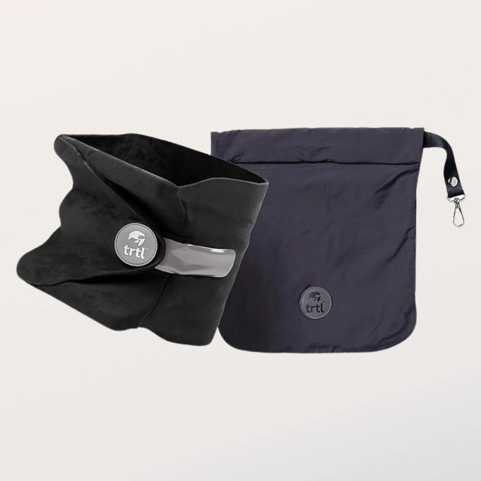 Trtl Travel Pillow · Black · official Trtl photograph