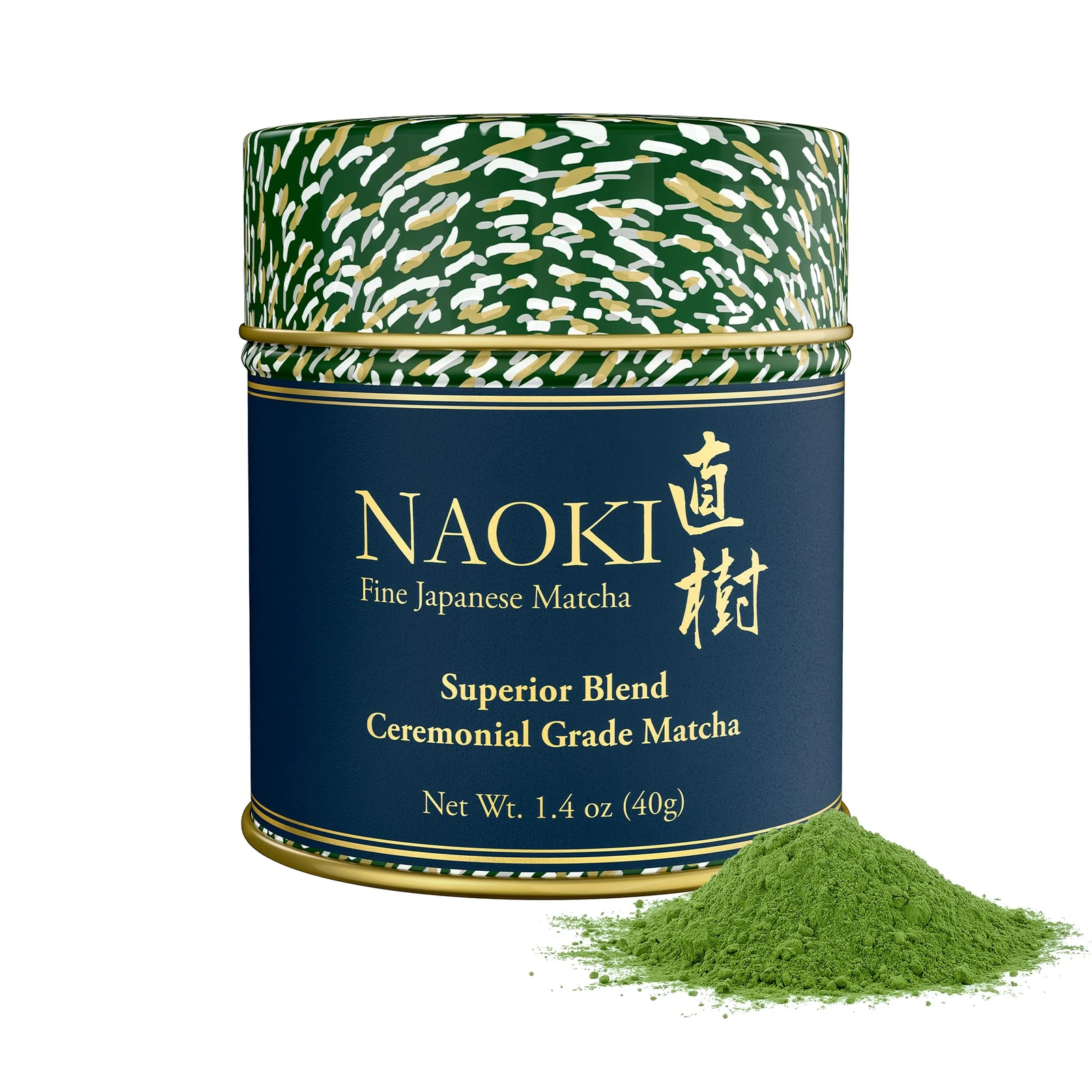 Superior Blend Matcha · 40 g · official Naoki Matcha photograph