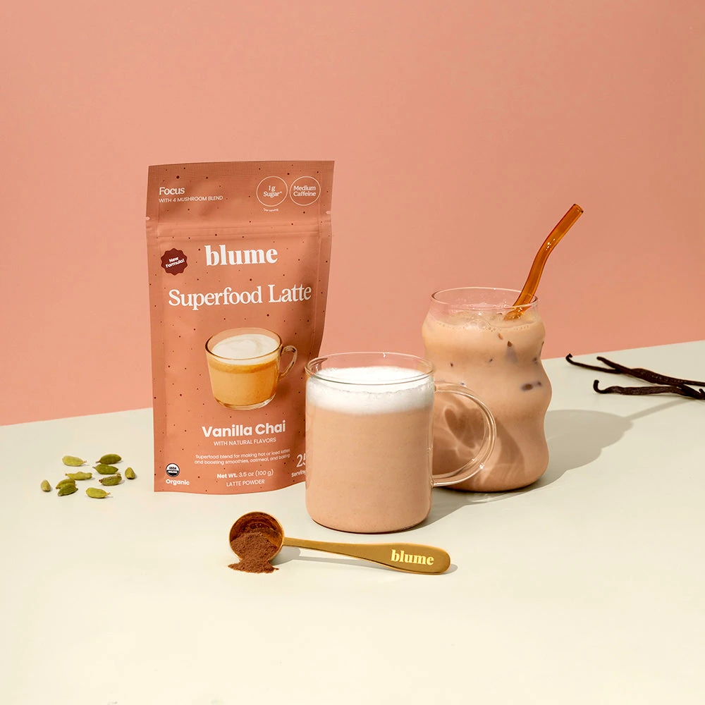 Vanilla Chai Blend — 25 servings · official Blume photograph