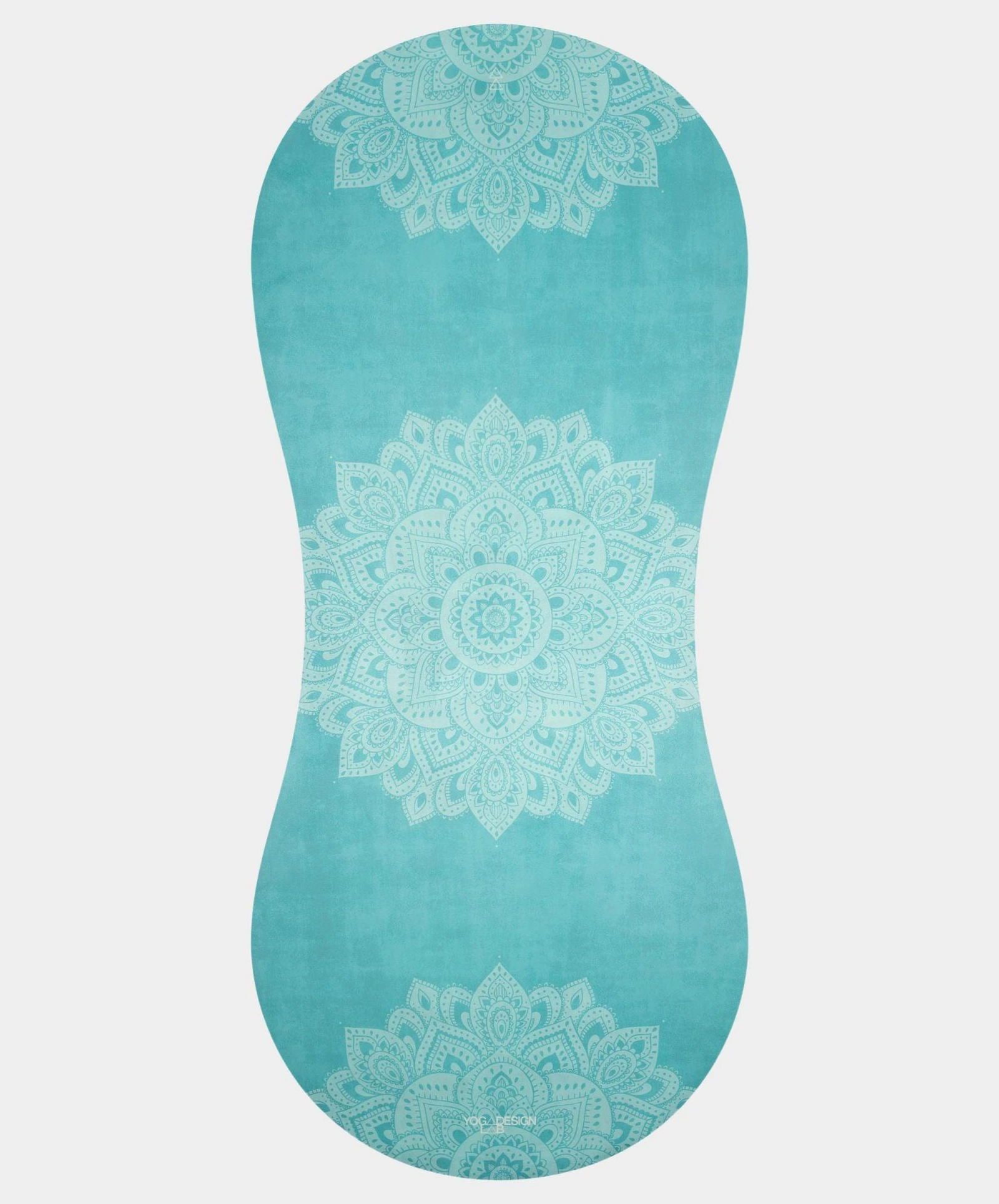 Curve Combo Yoga Mat — Mandala Turquoise, 3.5 mm · official Yoga Design Lab photograph