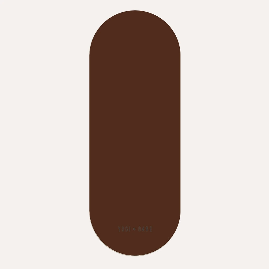 Performance Pilates Arch Mat — Chocolate, 5 mm · official Yogi Bare photograph